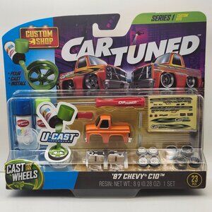 Car Tuned Custom Shop 87 Chevy C10 Series 1 U-Cast Kit MGA Entertainment